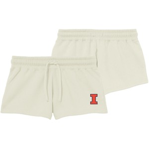 ILLINOIS BLOCK I GAME DAY SHORTS -  oatmealheather